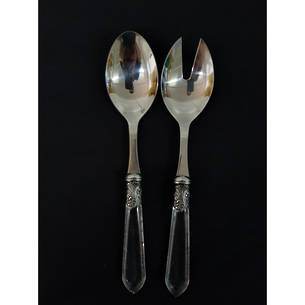 Serving Cutlery - Glass Handle